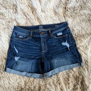a.n.a denim shorts